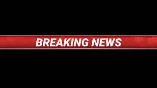 Video Overlay Effect #46 | Breaking News Effect | No Copyright Effect