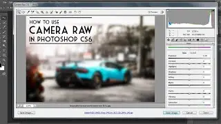 How to use camera raw filter in Adobe Photoshop CS6 | How to get camera raw in photoshop cs6