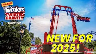 NEW FOR 2025 - Twizzlers Twisted Gravity at Hersheypark!