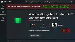 Esta aplicación no funcionará en tu dispositivo (Windows SubSystem for Android™) Solucionado ✅