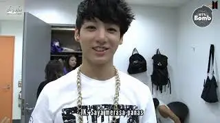 130705 [BANGTAN BOMB] [Indo Sub] BTS Jungkook 'Ini benar panas' | Ida Sub