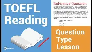 TOEFL Reading Question Type Lesson: Reference