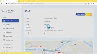 Demo Aplikasi Penyewaan Salon berbasis Web