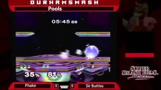 Durham Smash Bi-Weeklies #15 - Phake [Marth] vs Sir Buttles [Doctor Mario]