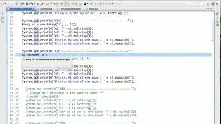 CS2 Java Tutorial Birthday Book App 07 Entry Class, setName and setBirthday Mutators