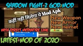 Shadow fight 2 Apk + MOD (Max 52 Level + Super God Mod ) + Tutorial + Mediafire Download Link