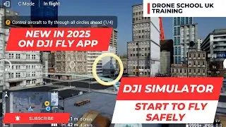 NEW DJI Simulator Drone on DJI Fly App launched May 2025 | Next-Level Flight Training Just Got Real