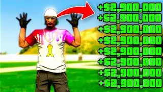 GTA 5 EASY *SOLO* MONEY GLITCH! *$2,900,000 MILLION EVERY FEW MINUTES* (ONLINE)