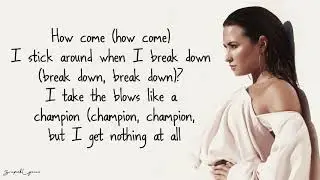 Demi Lovato - For You (Lyrics)