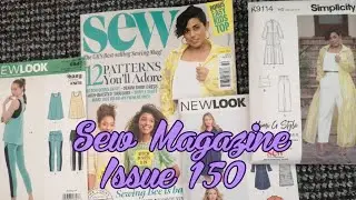 Sew Magazine Issue 150 - Free Patterns, My Standout Pages and Projects!