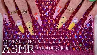 ASMR Bubble Mailer Tingles Background ASMR (🎧 NO TALKING | crinkles, tapping, sticky fingers)
