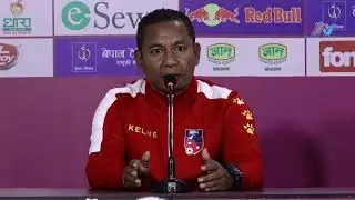 Nepal Vs Bangladesh Final । Post match Conference। Rajendra Tamang
