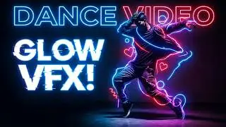Dance Music Track | Glow Effect Dance Videos | VFX Glow edit | Glowing Lines Effect in After Effects