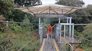 Rengganis Suspension Bridge - Jembatan Gantung - Kawah Rengganis - Ciwidey Jawa Barat