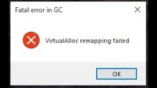 HOW TO FIX: Virtualalloc Remapping Failed Error ¦ CITIES: SKYLINES & ALL WINDOWS GAMES