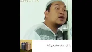 DISUNNAHKAN MEMPERBAGUS KAIN KAFFANNYA !!