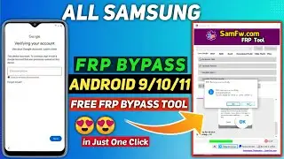1 Click Samsung FRP Bypass Tool | Google Account Bypass Free Tool Samsung Android 10/11/12