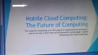Mobile Cloud Computing The Future of Computing
