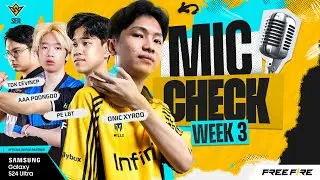 PE.DON'TCRY:" TOÀN MẤY TH*NG LỎ LỎ THÔI ANH EM ƠI" | MIC-CHECK TUẦN 3 FFWS SEA 2024 FALL