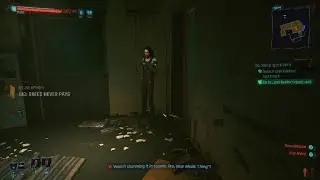 Greed Never Pays Gig + Leah Apartment Code + Open Hidden Room, Cyberpunk 2077
