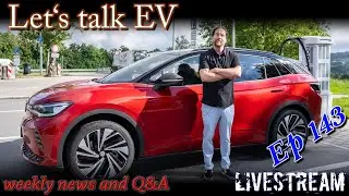 (live) Let's talk EV - The NEW VW Id.4 GTX 2024 is here