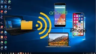 Share File Via WiFi Windows 10 ke Android, iOS, dan Mac