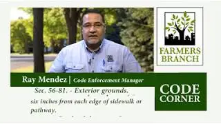 Code Corner: Trimming tree limbs and bushes