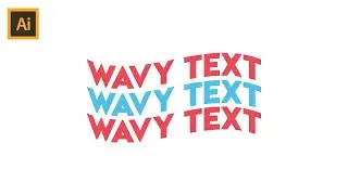 Cara Bikin Teks Bergelombang Alias Wavy Text di Adobe Illustrator