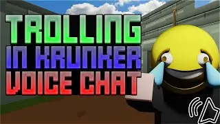 Krunker Voice Chat is something Else... (*Voice Reveal?!*)