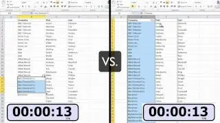 Excel Tutorial: How to fill in empty cells using data from above, so you don't have any gaps left