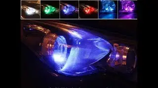 Цветные габариты для авто с Aliexpress