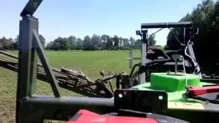 Моя работа на Tecnoma laser 3240 (обработка сои)