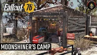FALLOUT 76 | Moonshiner's Camp Build.