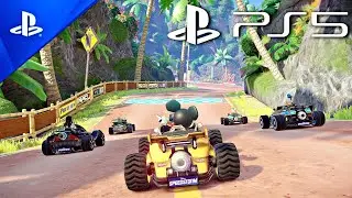 Disney Speedstorm 2024 - Multiplayer Gameplay (PS5)