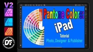 Affinity 2 iPad Pantones Photo, Designer & Publisher