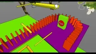 Rube Goldberg - Amazing Domino - Marble Machine