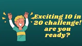 10 in 20 challenge/ 10 concepts every student should know on the topic government!