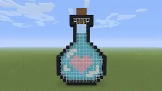 Minecraft Pixel Art - Love Potion