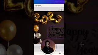 Make New Year Social Media Post !! In 1 Minute | Canva Tutorial 2023 