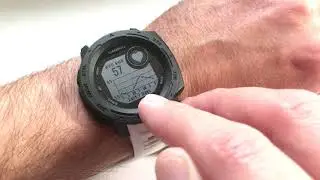 Garmin Instinct - Basics of Checking Your Heart Rate