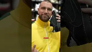 Travis Kelce’s shoe closet 🤯 everyone likes what they like #sneakers #nfl #kc