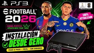 eFootball 2026 PS3 | King Patch | Clean Install and Test | XaviiGam 🎮