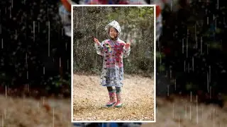Rain Overlay Slide Style for Photopia