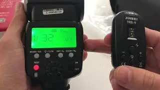 Обзор вспышки JINBEI Speedlite Flash RF600 (синхронизация)