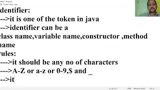 Tokens in java