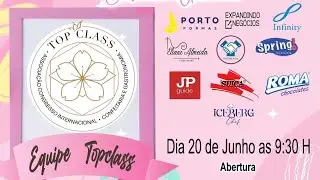 Live de abertura 18ºTopClass Congresso de Confeitaria e Gastronomia
