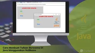 Cara Sederhana Memberi Warna Pada Tulisan Pada Aplikasi Java NetBeans