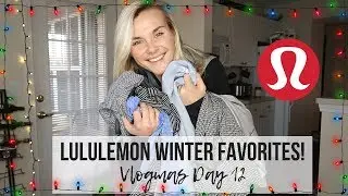 LULULEMON WINTER FAVS! | TRY ON | VLOGMAS DAY 12