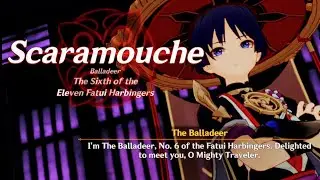The baladeer GENSHIN IMPACT. NO.6 of fatui harbinger.