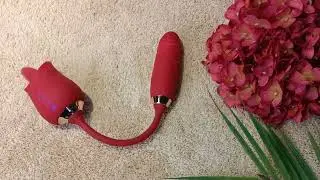 Upgraded rose tongue vibrator, cute but strong